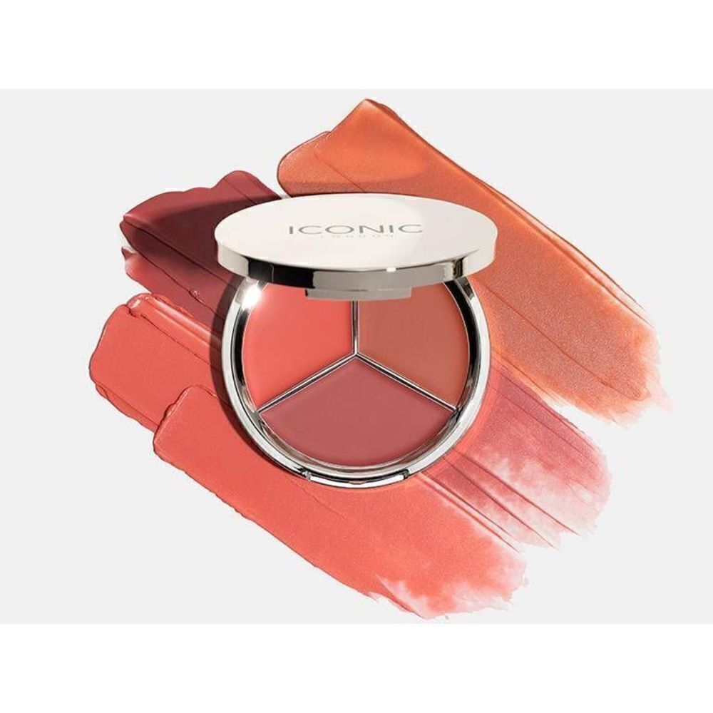 Iconic London Lip and Cheek Cream Trio